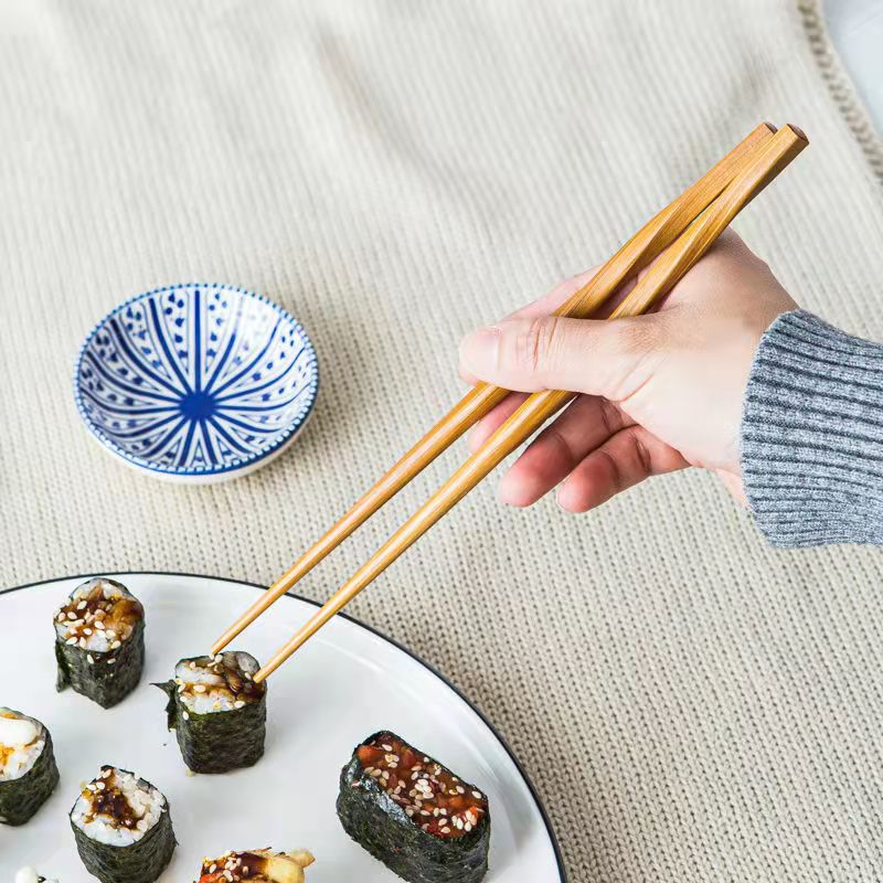 Natural Bamboo Twist Chopsticks Chinese Creative Chopsticks