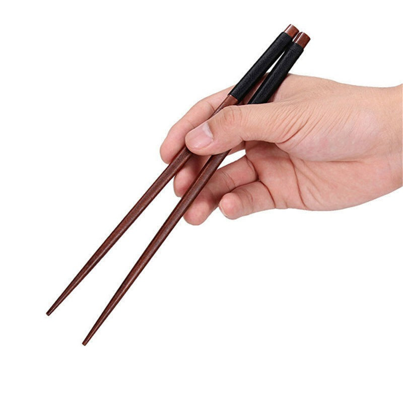 Natural Ironwood Chopsticks Japanese Tangled Line Style