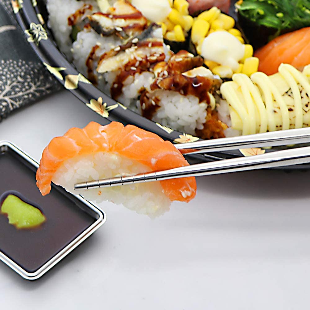 Reusable Stainless Steel Chopsticks 304 Metal Chopsticks