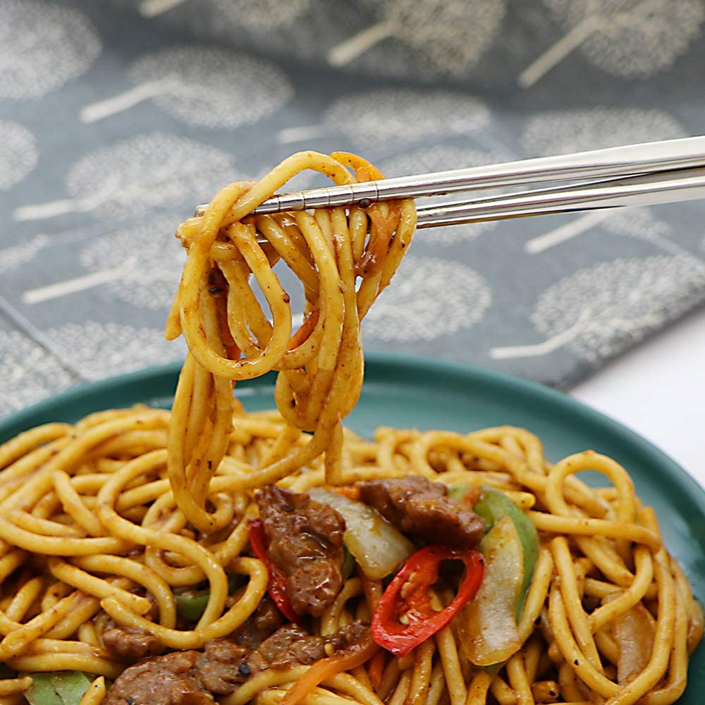 Reusable Stainless Steel Chopsticks 304 Metal Chopsticks