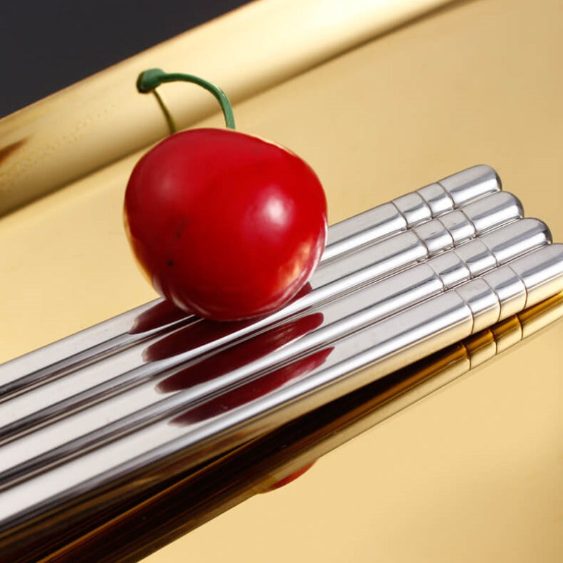 Reusable Stainless Steel Chopsticks 304 Metal Chopsticks