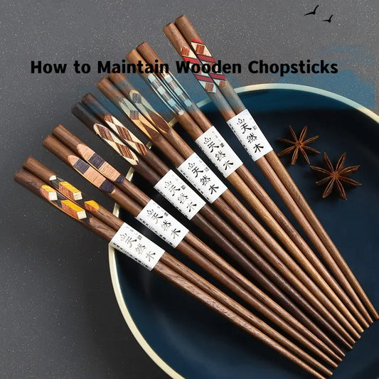 How to Maintain Wooden Chopsticks