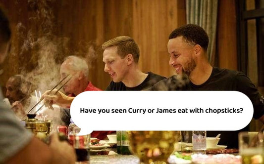 Which NBA Player Is The Best at Using Chopsticks?