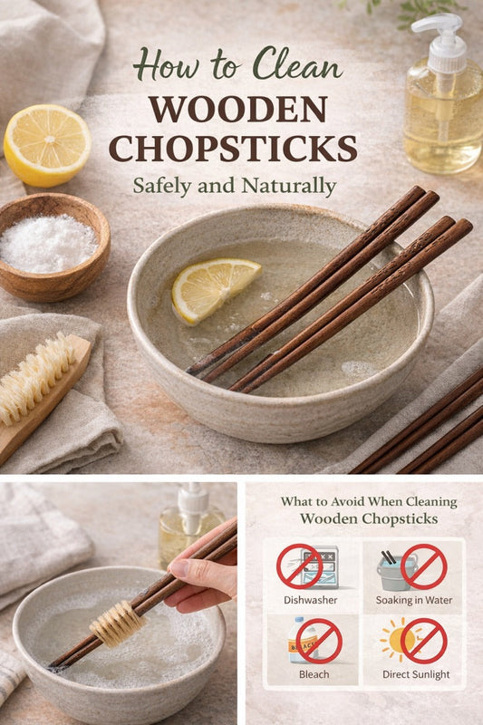How to Clean Wooden Chopsticks Safely and Naturally