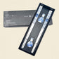 2 Pairs – Blue & White Porcelain with Chopstick Rests