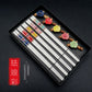 5 Pairs – Multicolor Floral with Chopstick Rests