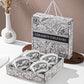 Black Rose Bowl and Chopsticks Gift Set