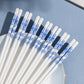 Chinese Blue and White Porcelain Chopsticks Set