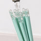 Mint Green Preserved Flower Reusable Chopsticks – 5 Pairs