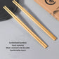 Natural Chinese Bamboo Chopsticks 10 pairs