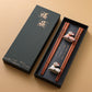 Premium Wooden Chopstick and Chopstick Rest Chinese Style Gift 2 Pairs Sets
