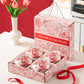 Red Rose Bowl and Chopsticks Gift Set