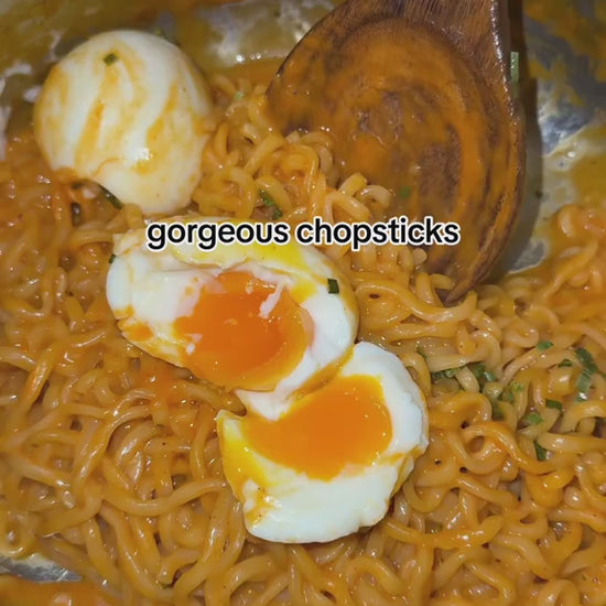 Reusable Wooden Chopsticks Video
