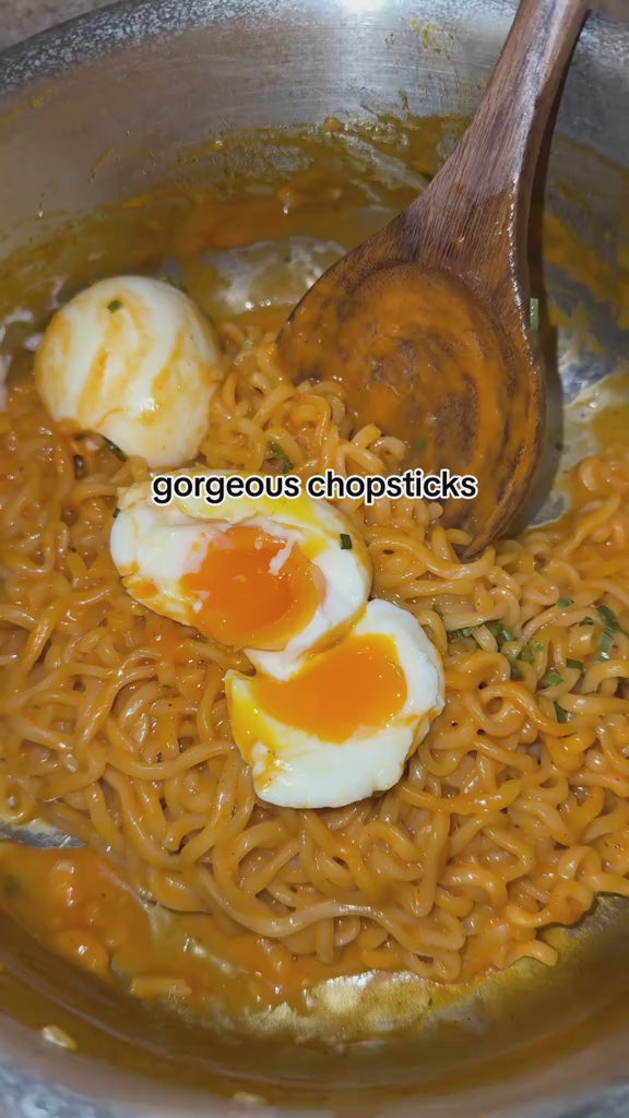 Reusable Wooden Chopsticks Video