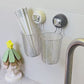 304 Stainless Steel Wall-Mounted Chopstick Holder with No-Drill Suction Cup