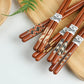 Red Sandalwood Chopsticks Japanese Painted Style Creative Gift 5 Pairs Sets